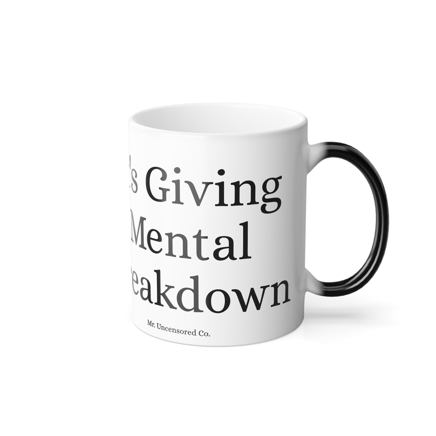 It's Giving Menty B - Butterfly Skyll -11oz Heat-Sensitive Coffee Cup