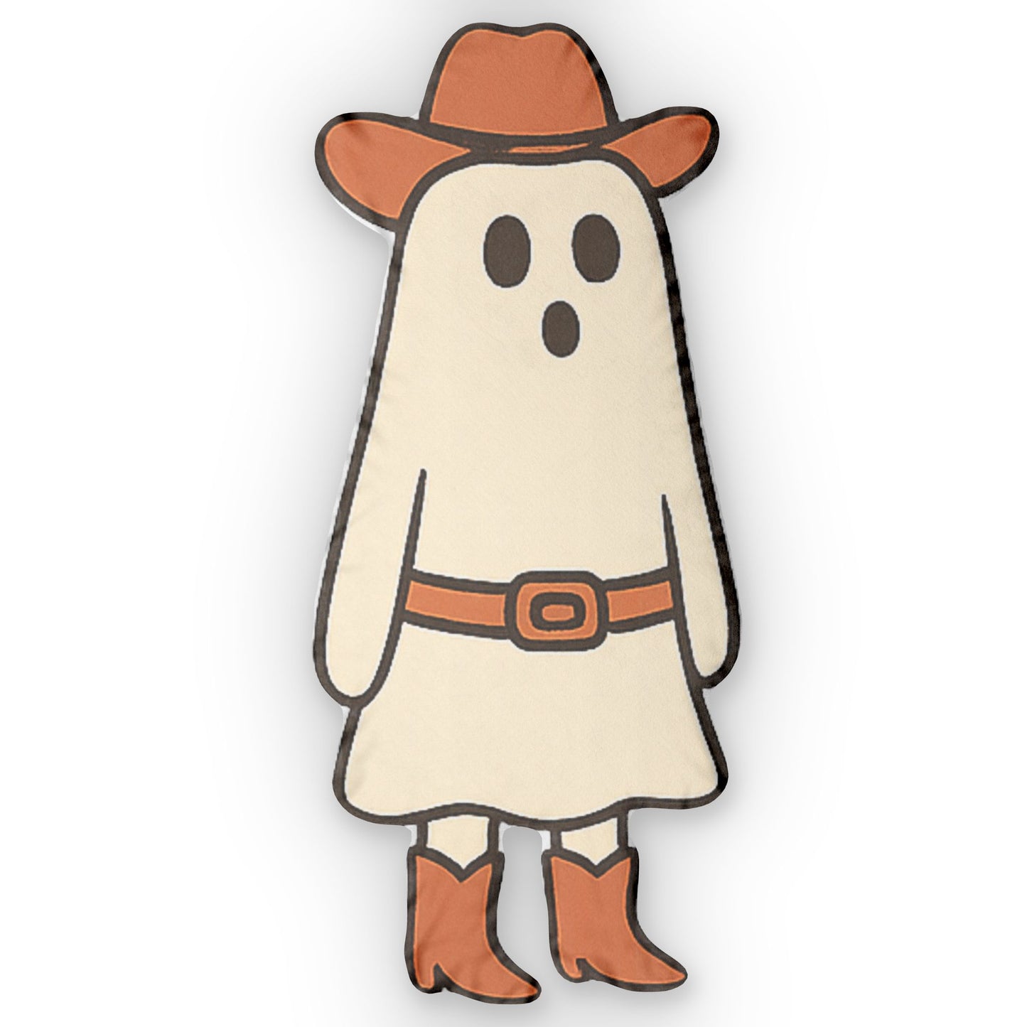 Cowboy Ghost Pillow