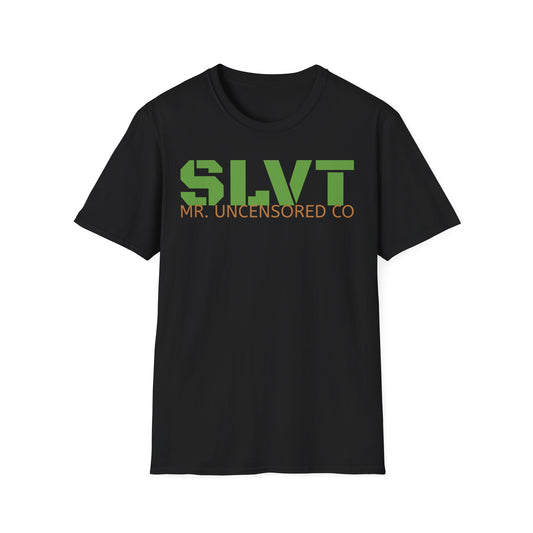 Bold Statement T-Shirt - Unisex Softstyle Tee with SLVT Design, Casual Wear, Streetwear, Gift for Friends, Everyday Fashion