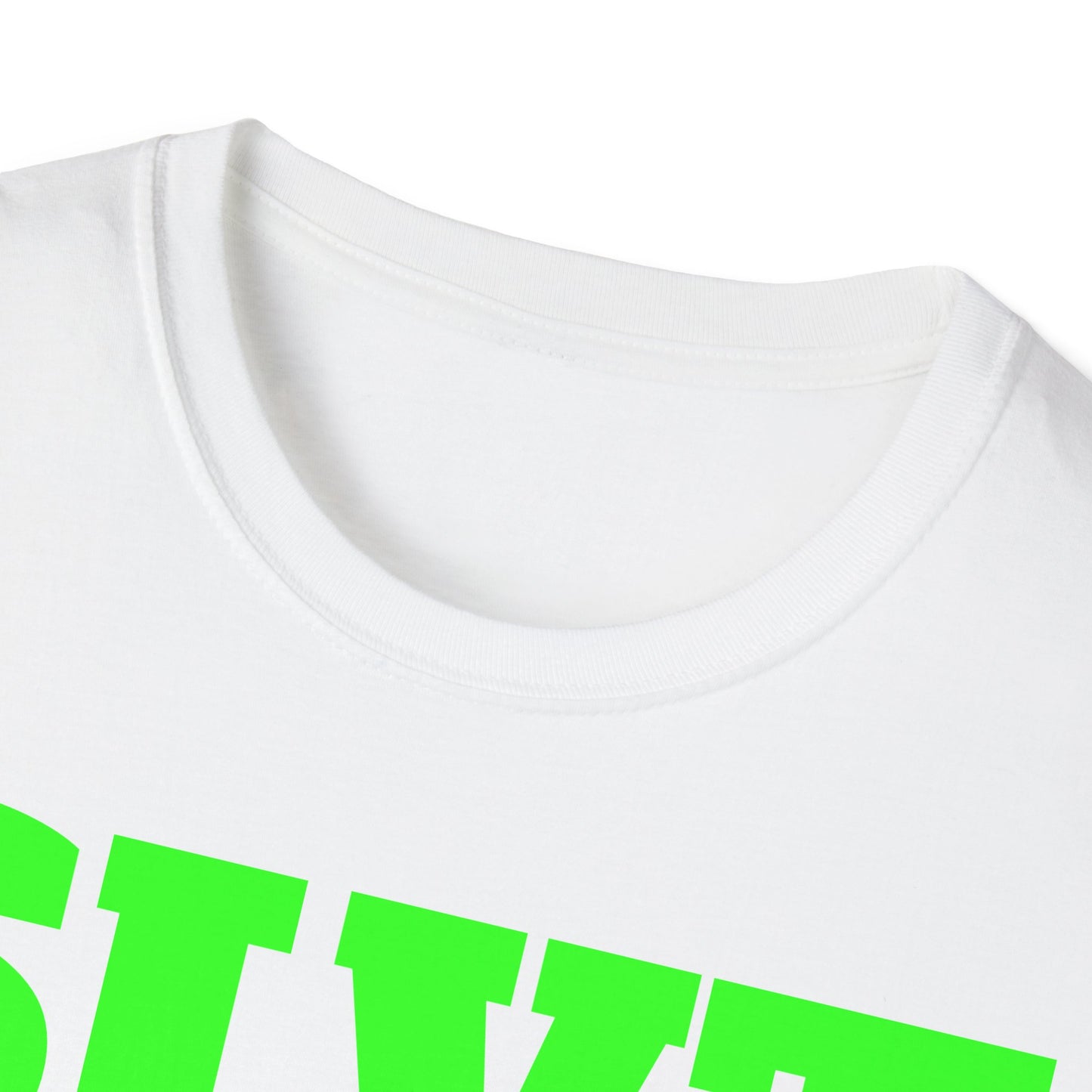 Bold Statement T-Shirt - Unisex Softstyle Tee with SLVT Design, Casual Wear, Streetwear, Gift for Friends, Everyday Fashion