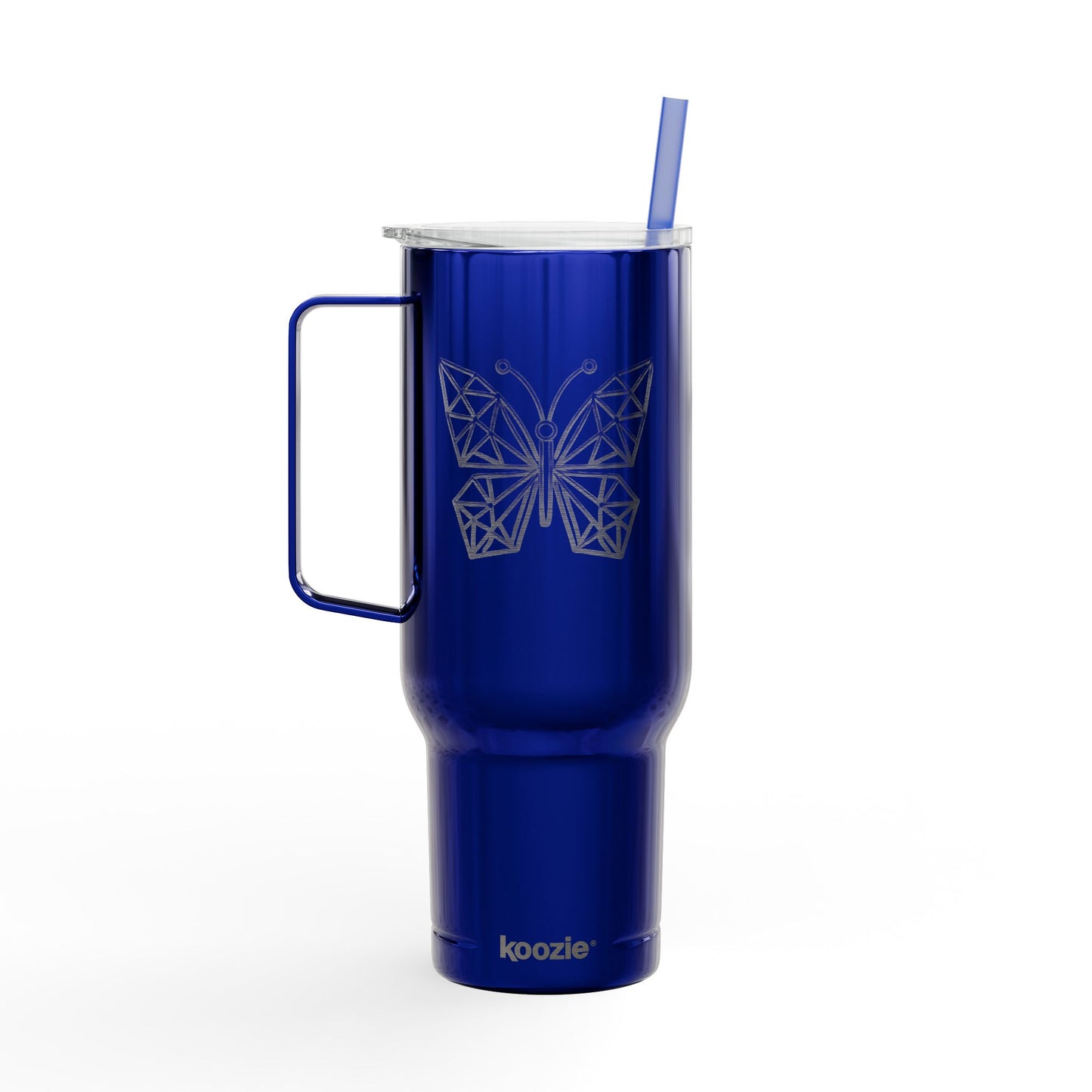 Engraved 40oz Insulated Tumbler with Lid - Perfect for On-the-Go Hydration