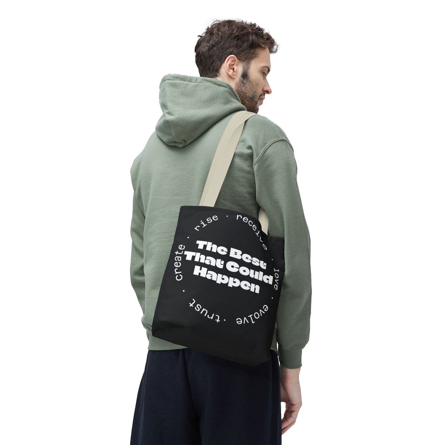 Best That Could Happen - Accent Color Tote Bag