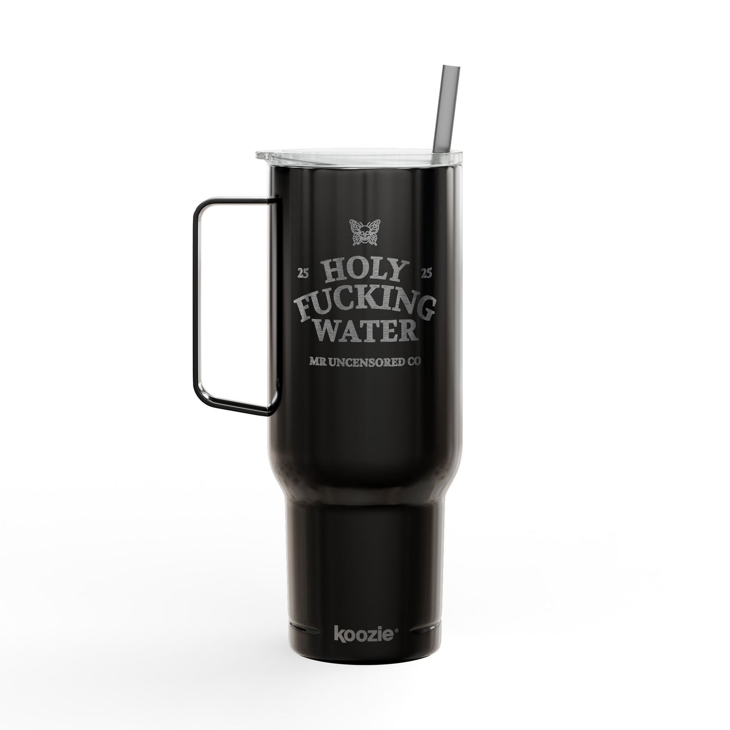 Engraved 40oz Insulated Tumbler with Lid - Perfect for On-the-Go Hydration
