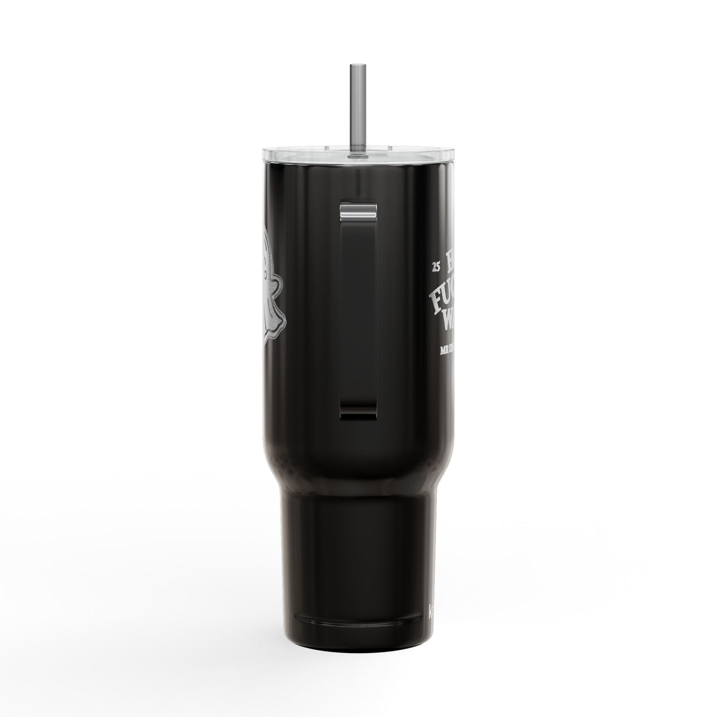 Engraved 40oz Insulated Tumbler with Lid - Perfect for On-the-Go Hydration