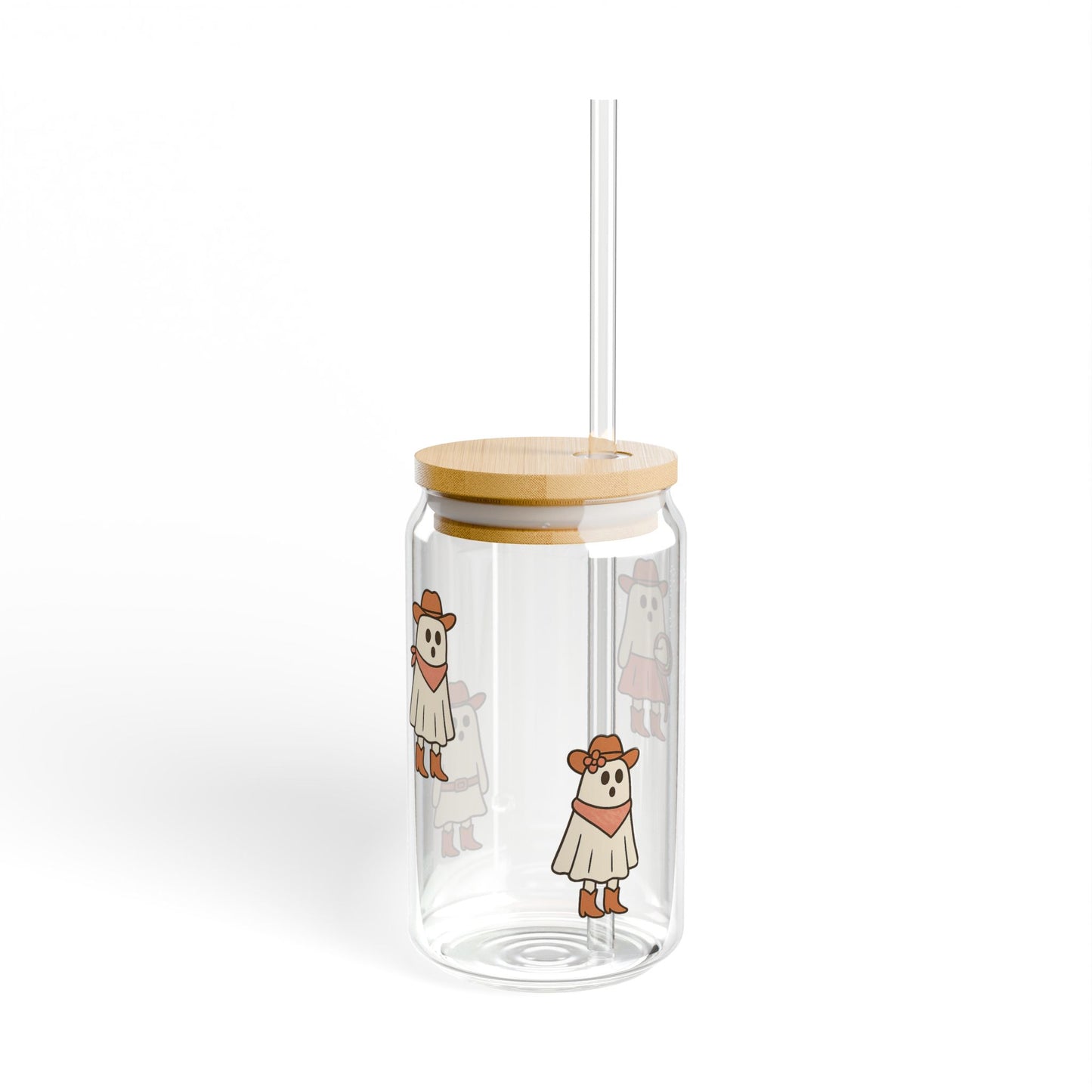 Let's Go Ghouls - Eco-Friendly Drinking Jar, 16oz