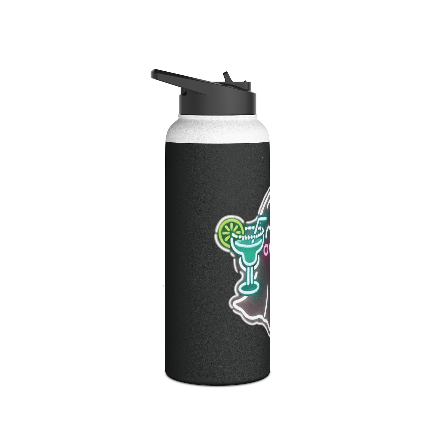 Ghost Marg - Stainless Steel Water Bottle, Standard Lid