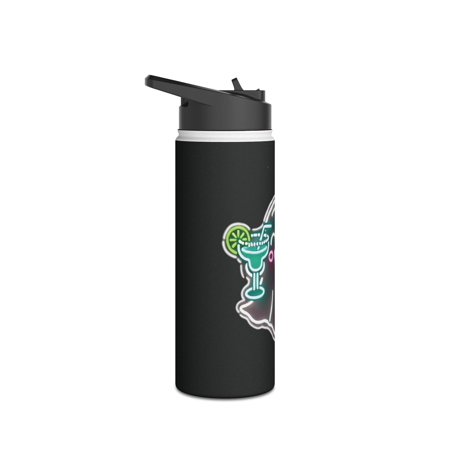 Ghost Marg - Stainless Steel Water Bottle, Standard Lid