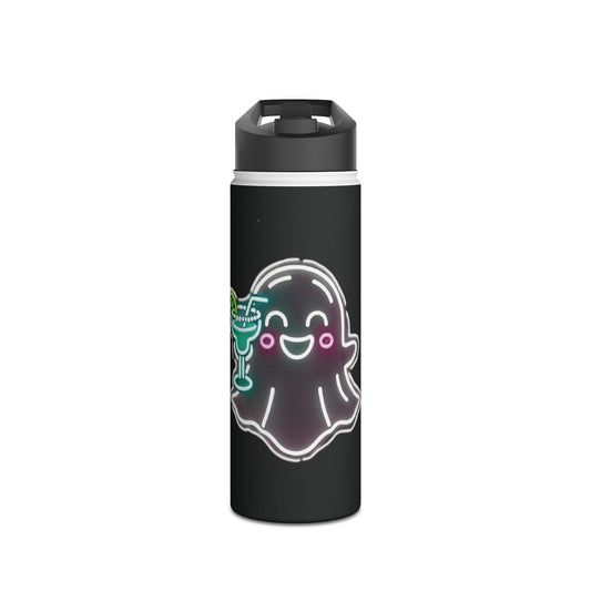 Ghost Marg - Stainless Steel Water Bottle, Standard Lid