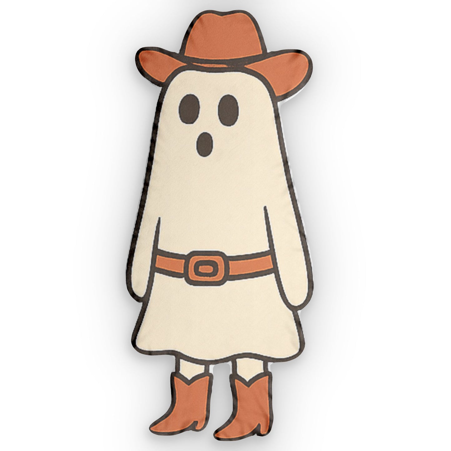 Cowboy Ghost Pillow