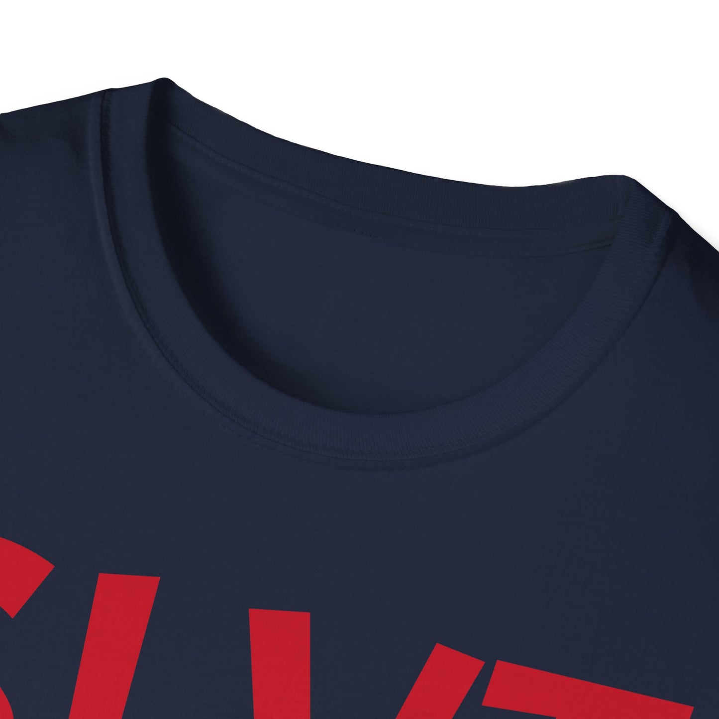 Bold Statement T-Shirt - Unisex Softstyle Tee with SLVT Design, Casual Wear, Streetwear, Gift for Friends, Everyday Fashion
