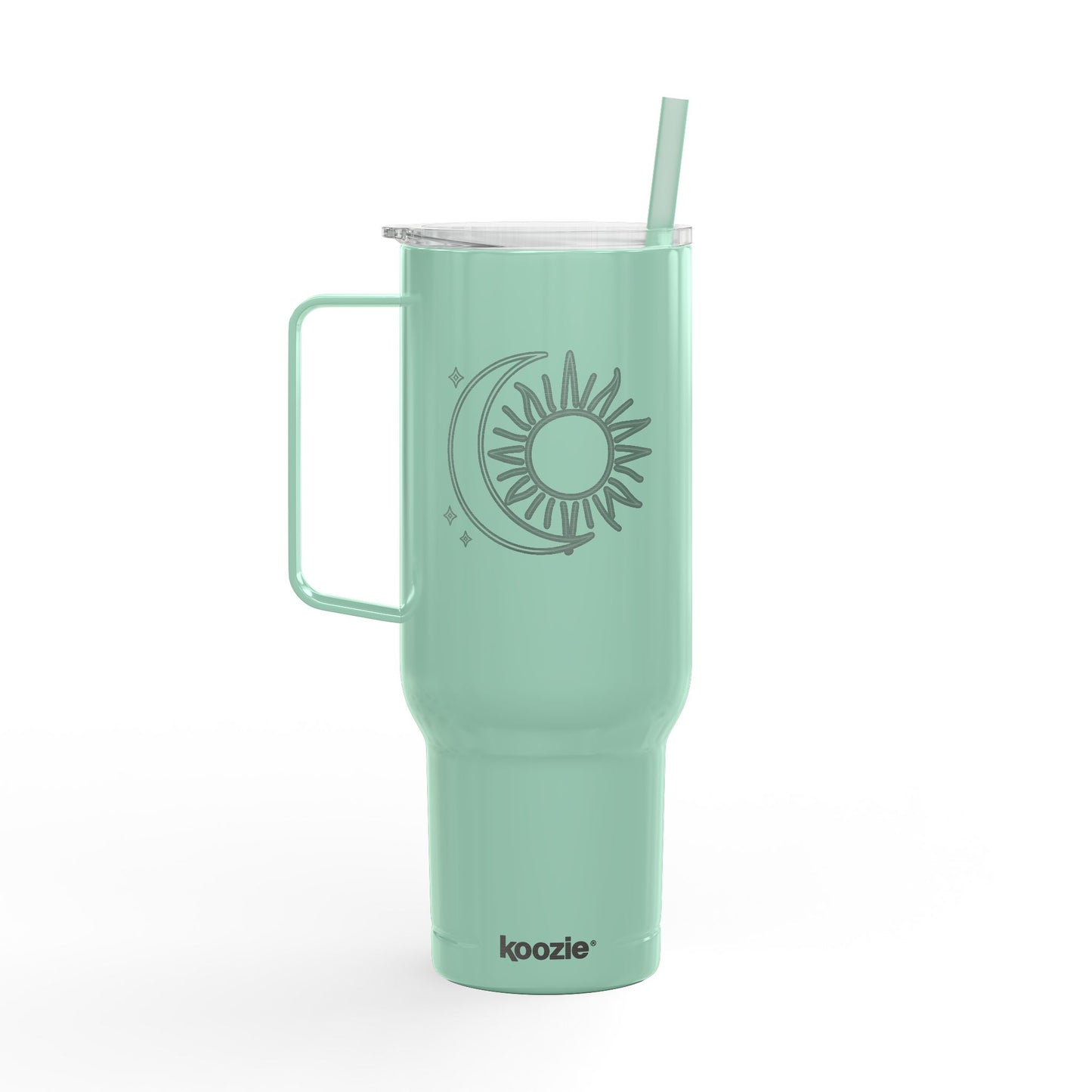 Engraved 40oz Insulated Tumbler with Lid - Perfect for On-the-Go Hydration