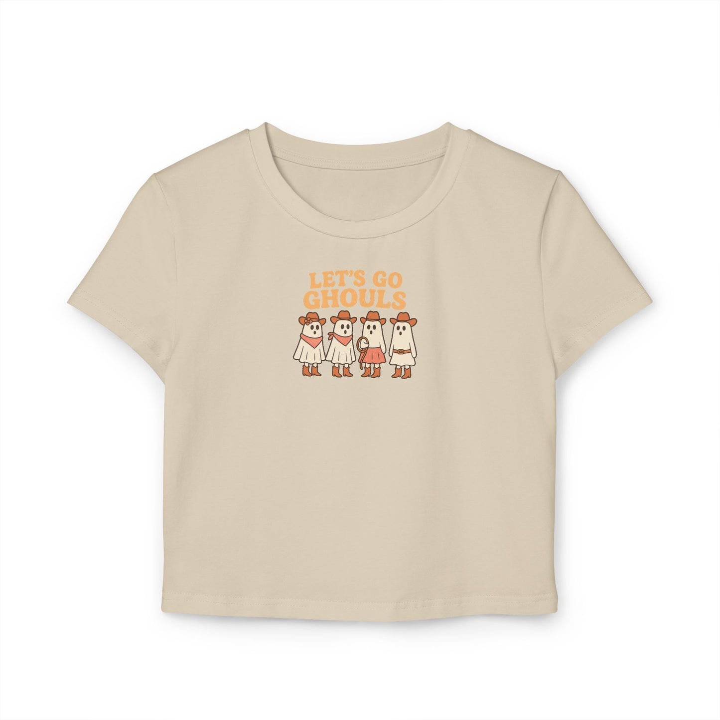 Let's Go Ghouls - Women's Baby Tee