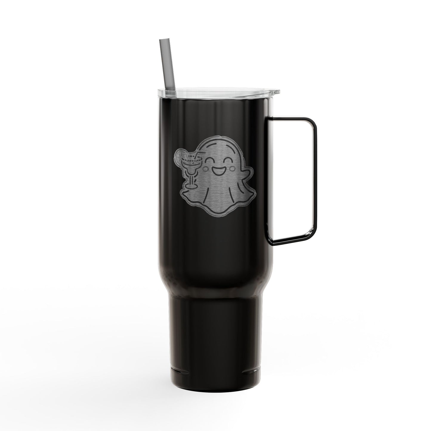 Engraved 40oz Insulated Tumbler with Lid - Perfect for On-the-Go Hydration