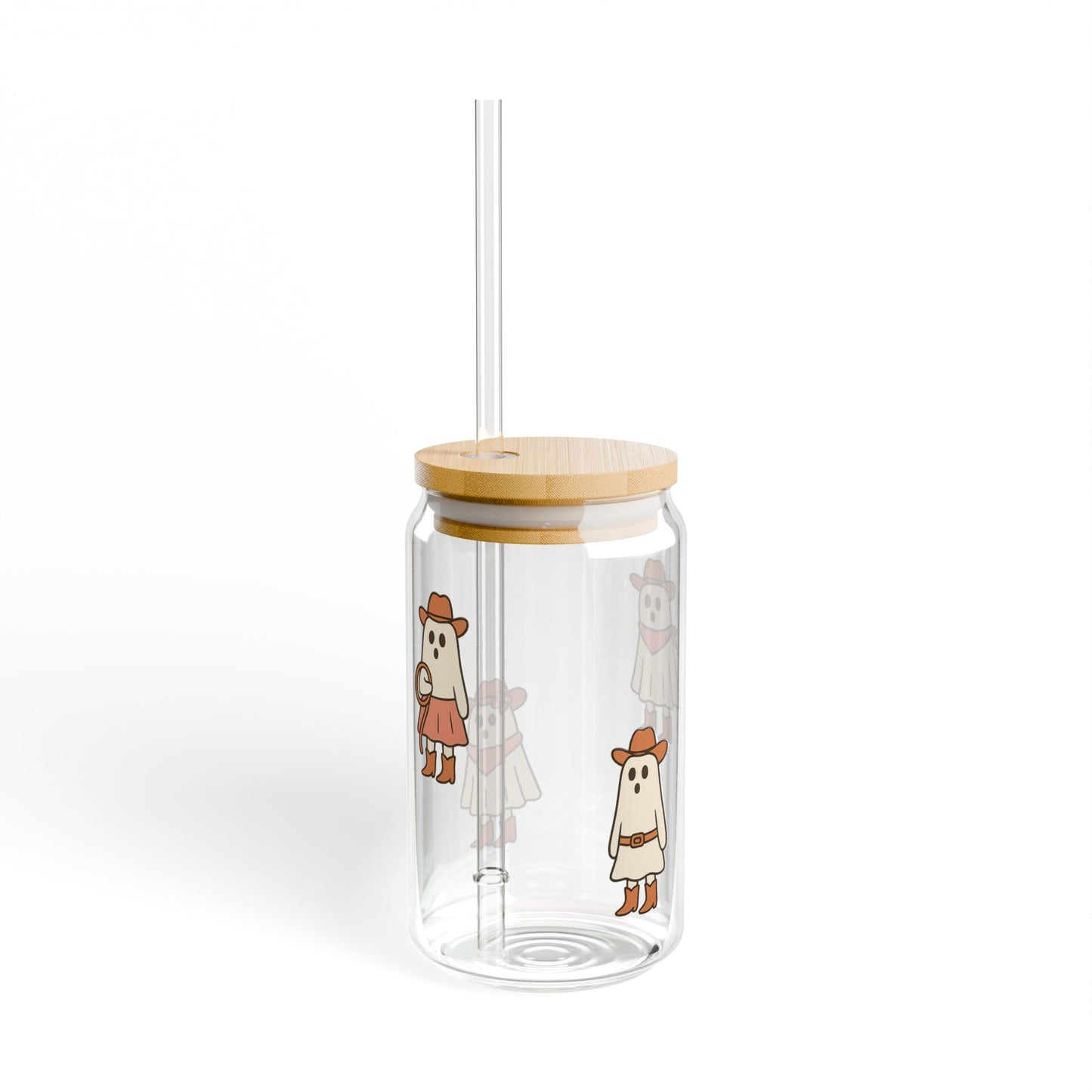 Let's Go Ghouls - Eco-Friendly Drinking Jar, 16oz