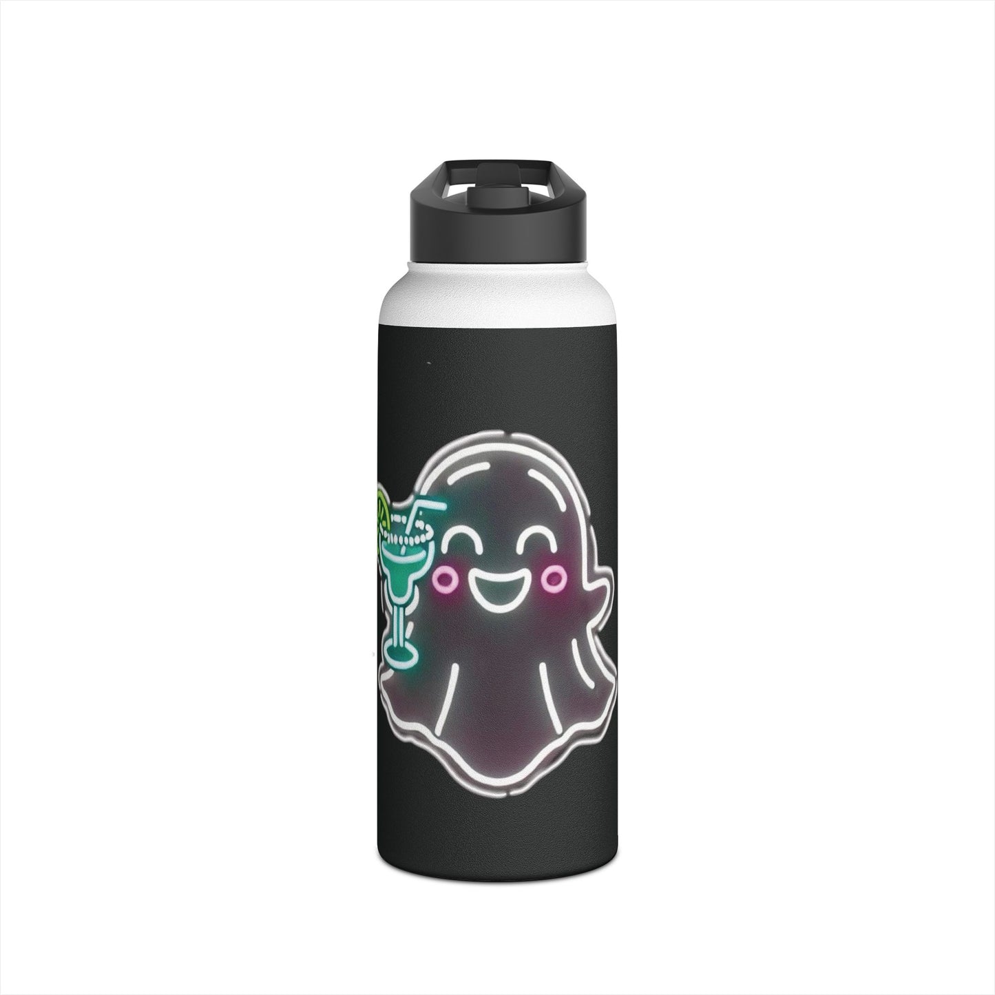 Ghost Marg - Stainless Steel Water Bottle, Standard Lid