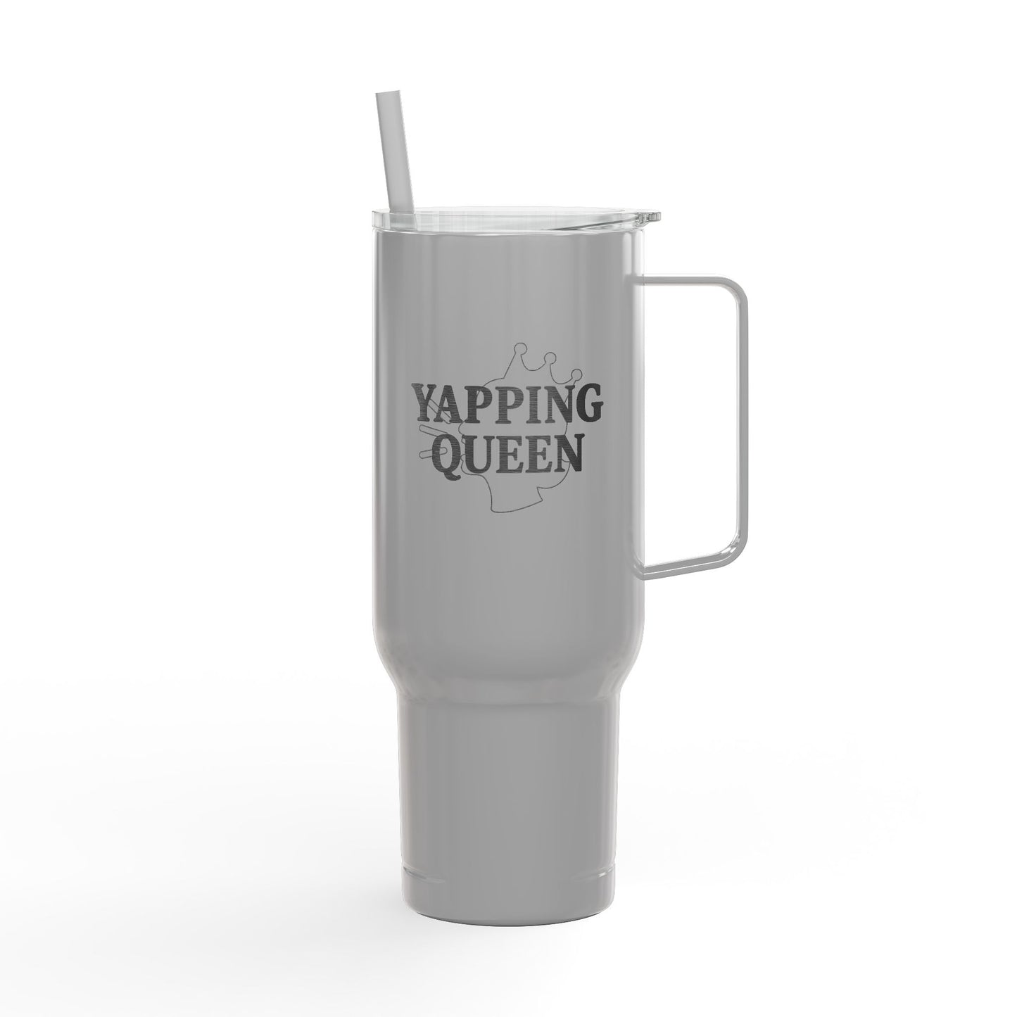 Engraved 40oz Insulated Tumbler with Lid - Perfect for On-the-Go Hydration