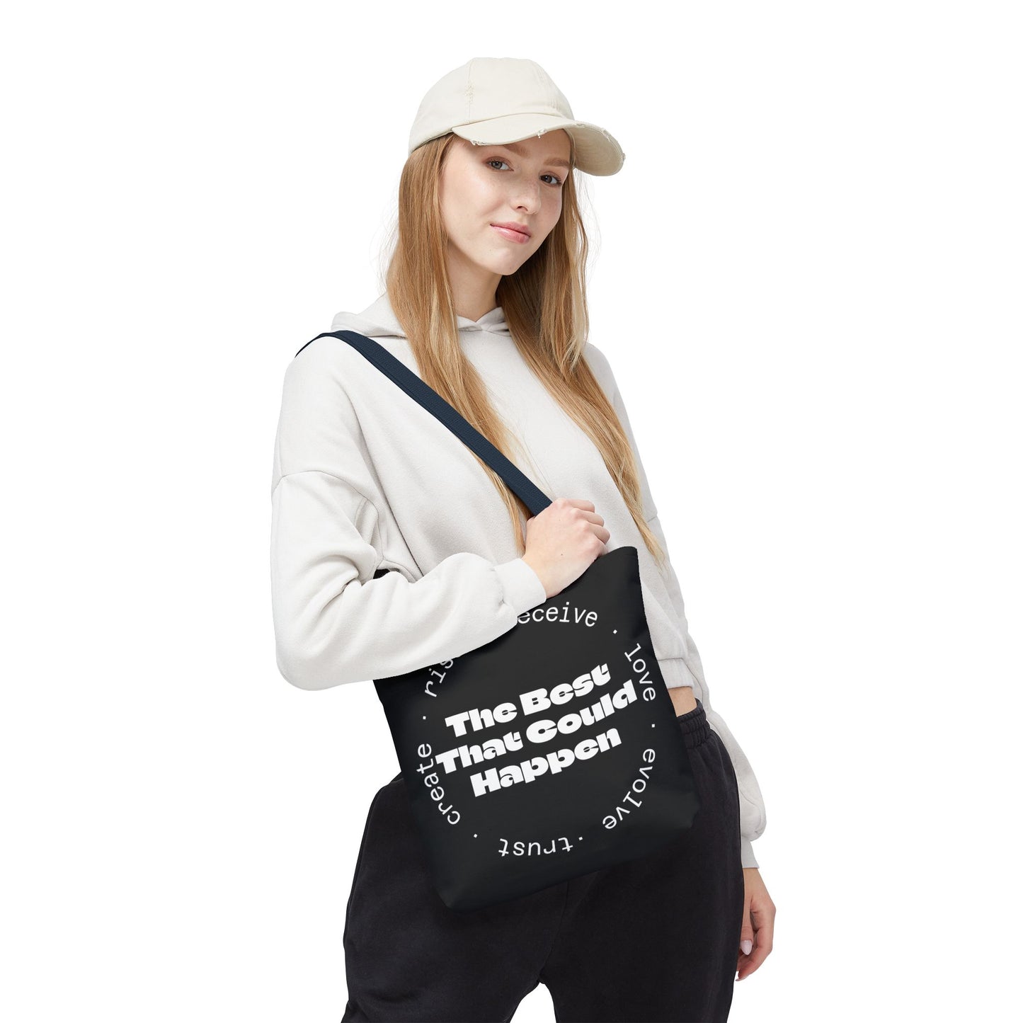 Best That Could Happen - Accent Color Tote Bag