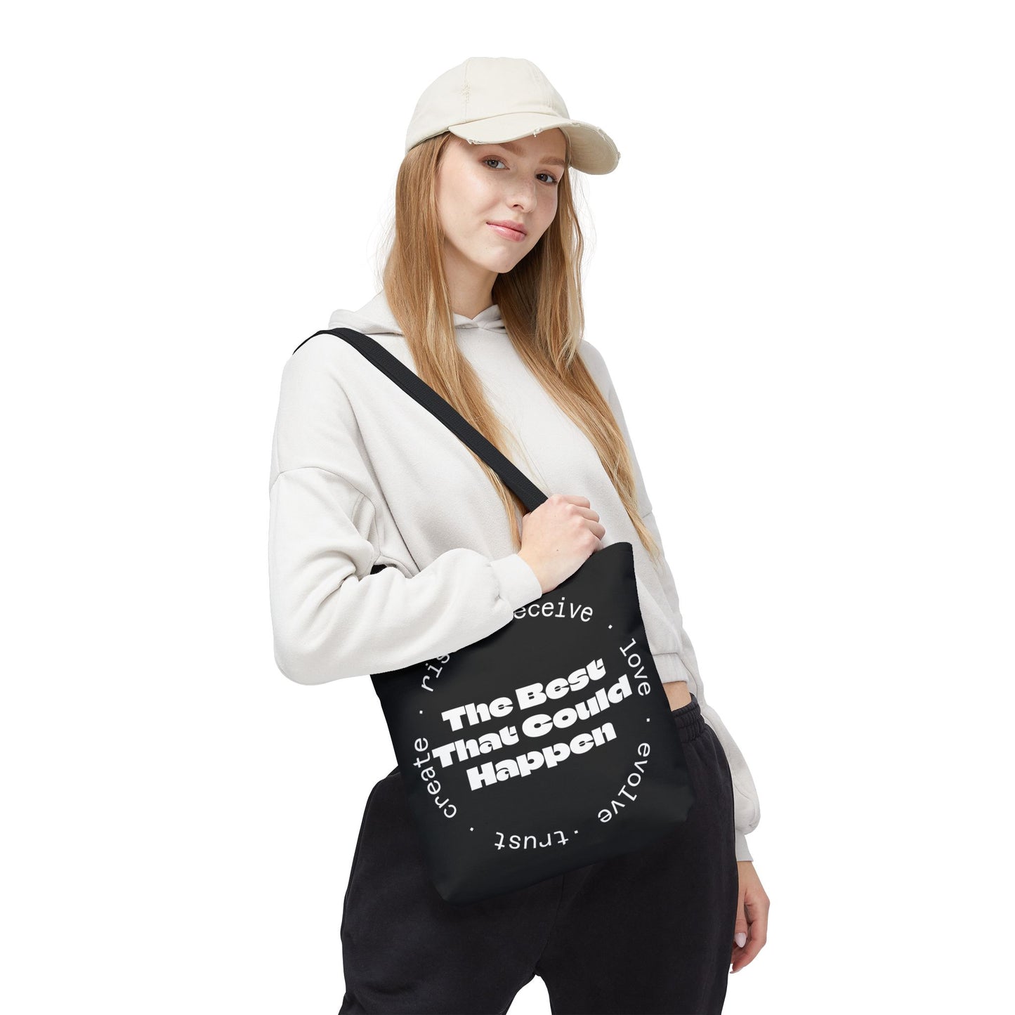 Best That Could Happen - Accent Color Tote Bag