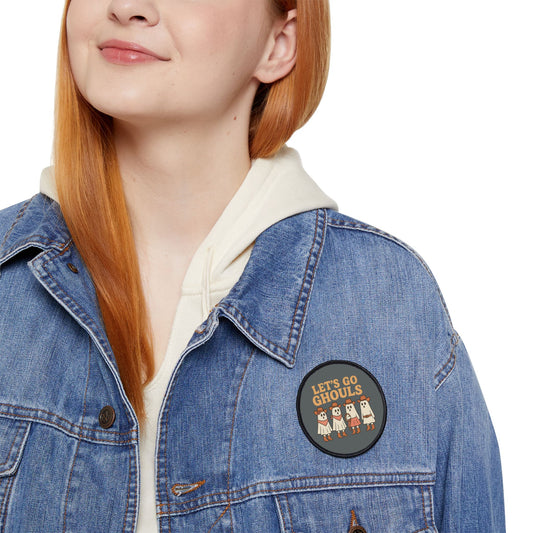 Let's Go Ghouls Iron-On Patch