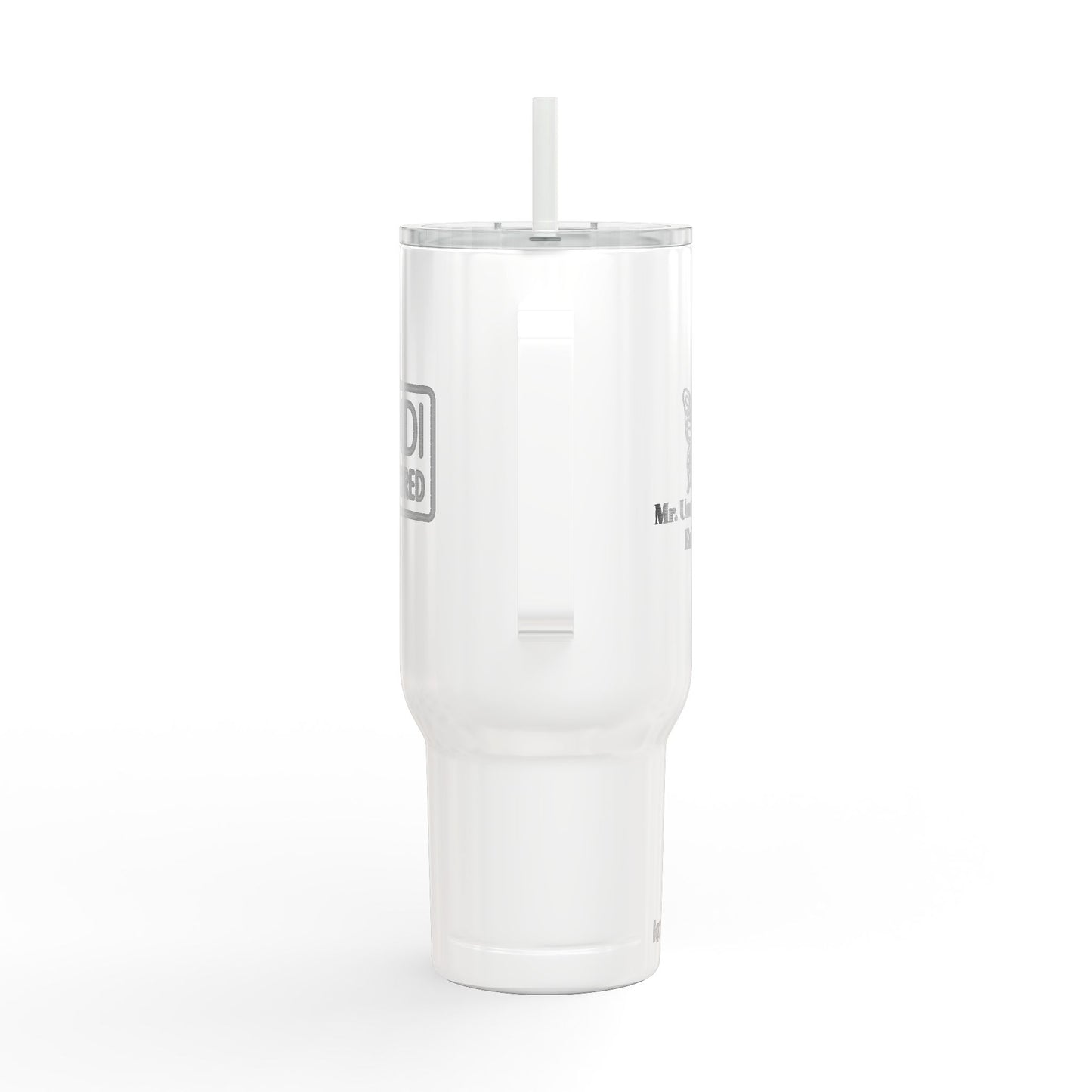 Engraved 40oz Insulated Tumbler with Lid - Perfect for On-the-Go Hydration