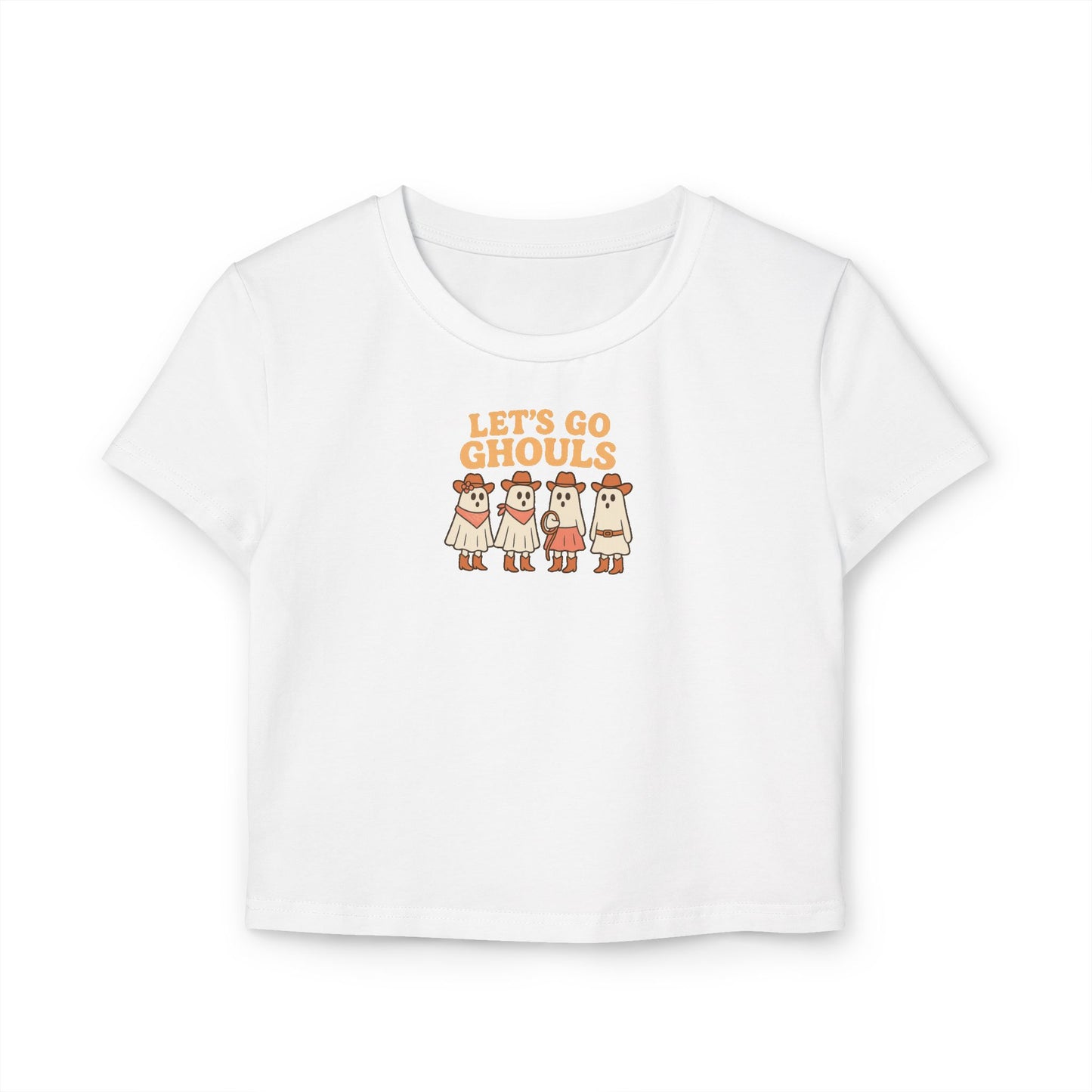 Let's Go Ghouls - Women's Baby Tee