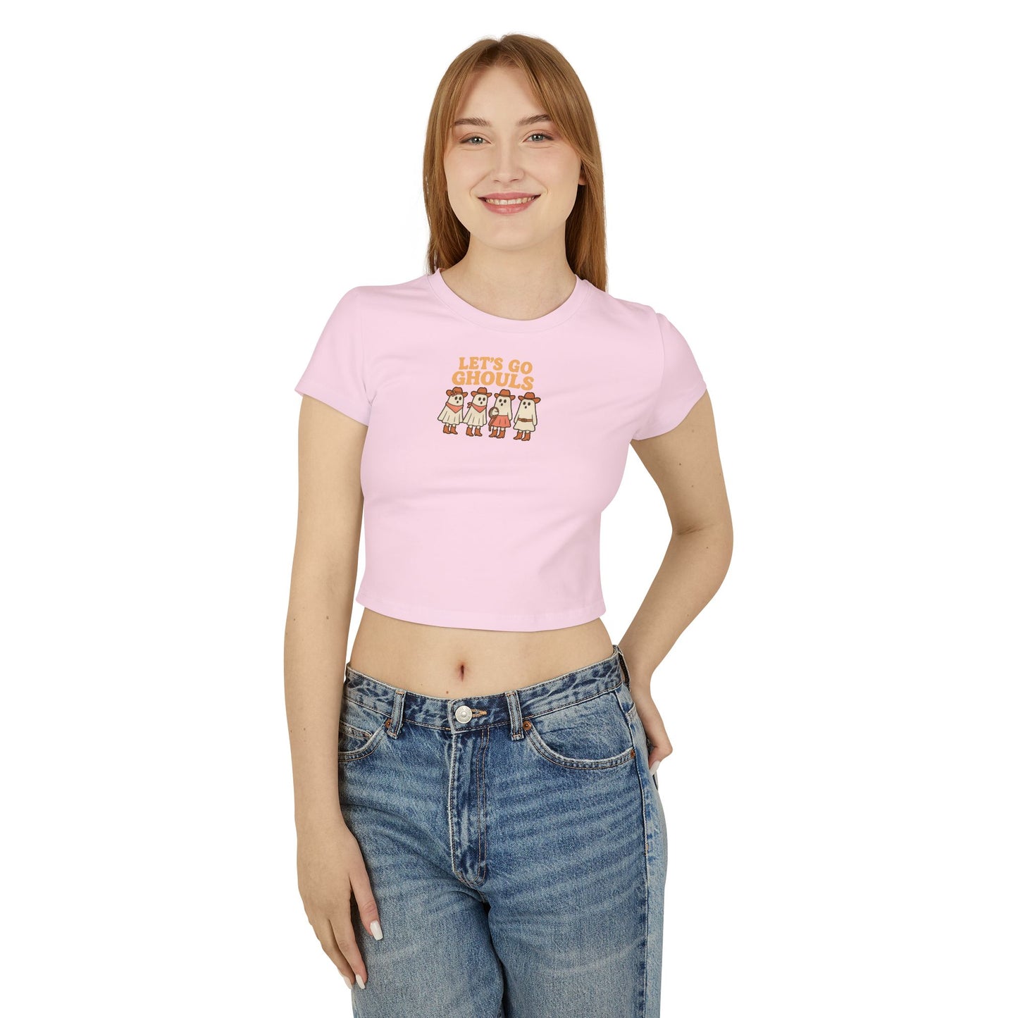 Let's Go Ghouls - Women's Baby Tee
