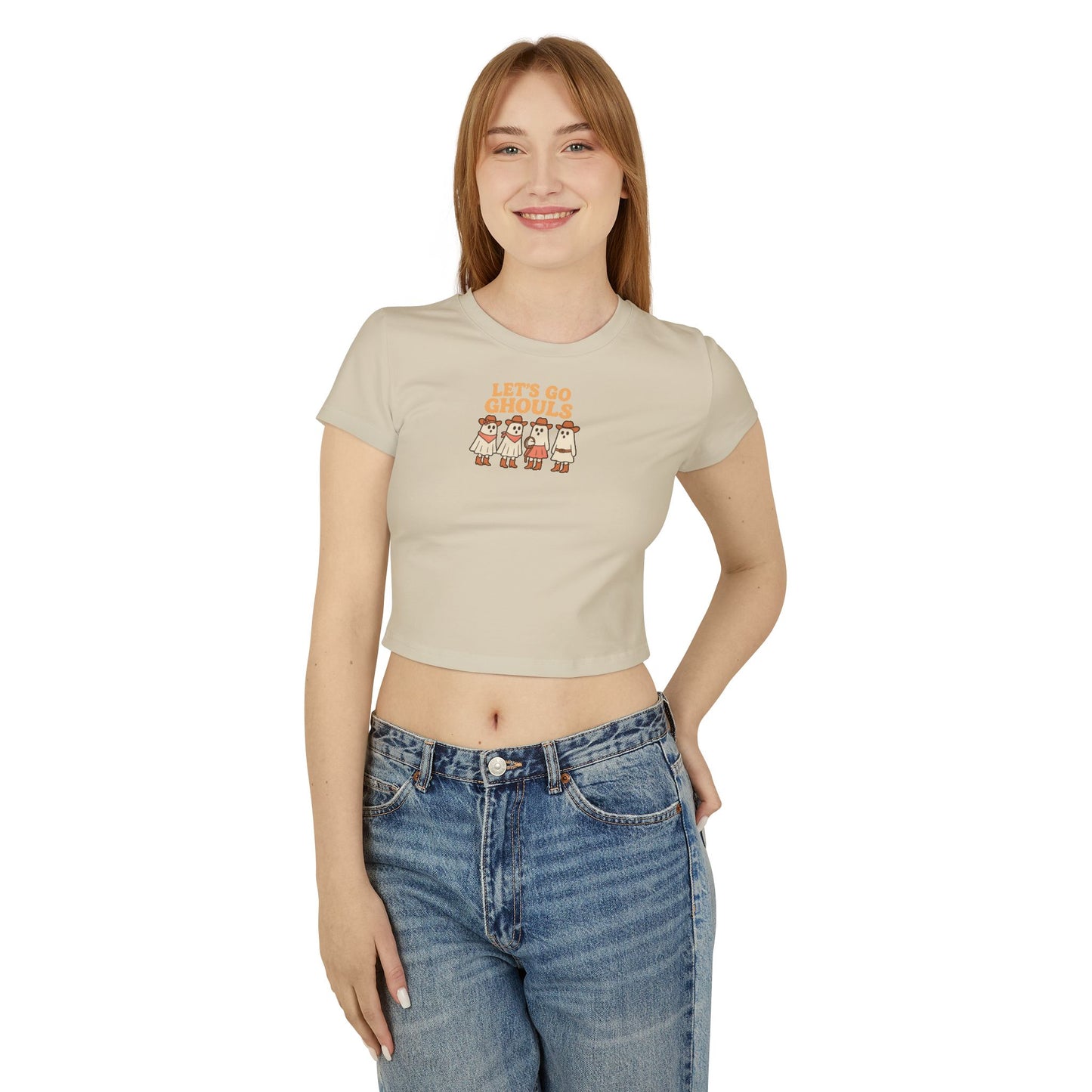 Let's Go Ghouls - Women's Baby Tee
