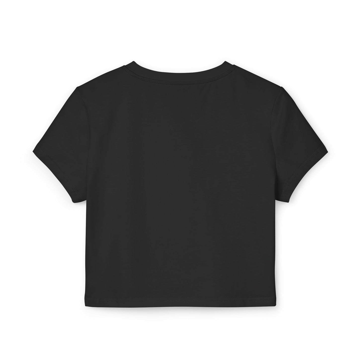 SLVT Graphic Women's Baby Tee, Casual Crop Top, Trendy T-Shirt, Gift for Her, Summer Fashion, Funny Apparel