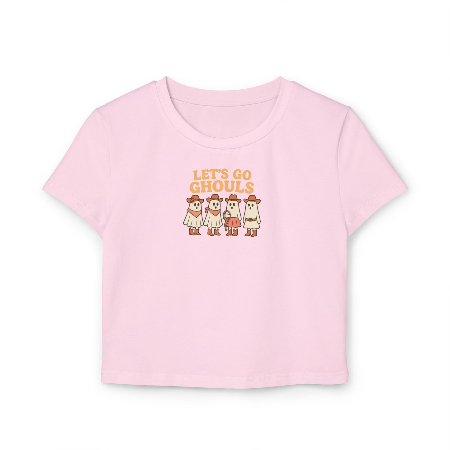 Let's Go Ghouls - Women's Baby Tee