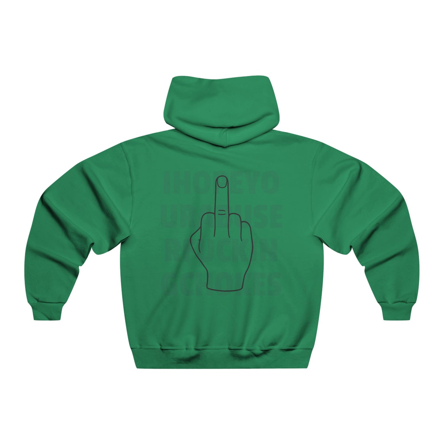Hoodie - I Hope Your Abuser F*ng Chokes | Men's NUBLEND® Sweatshirt