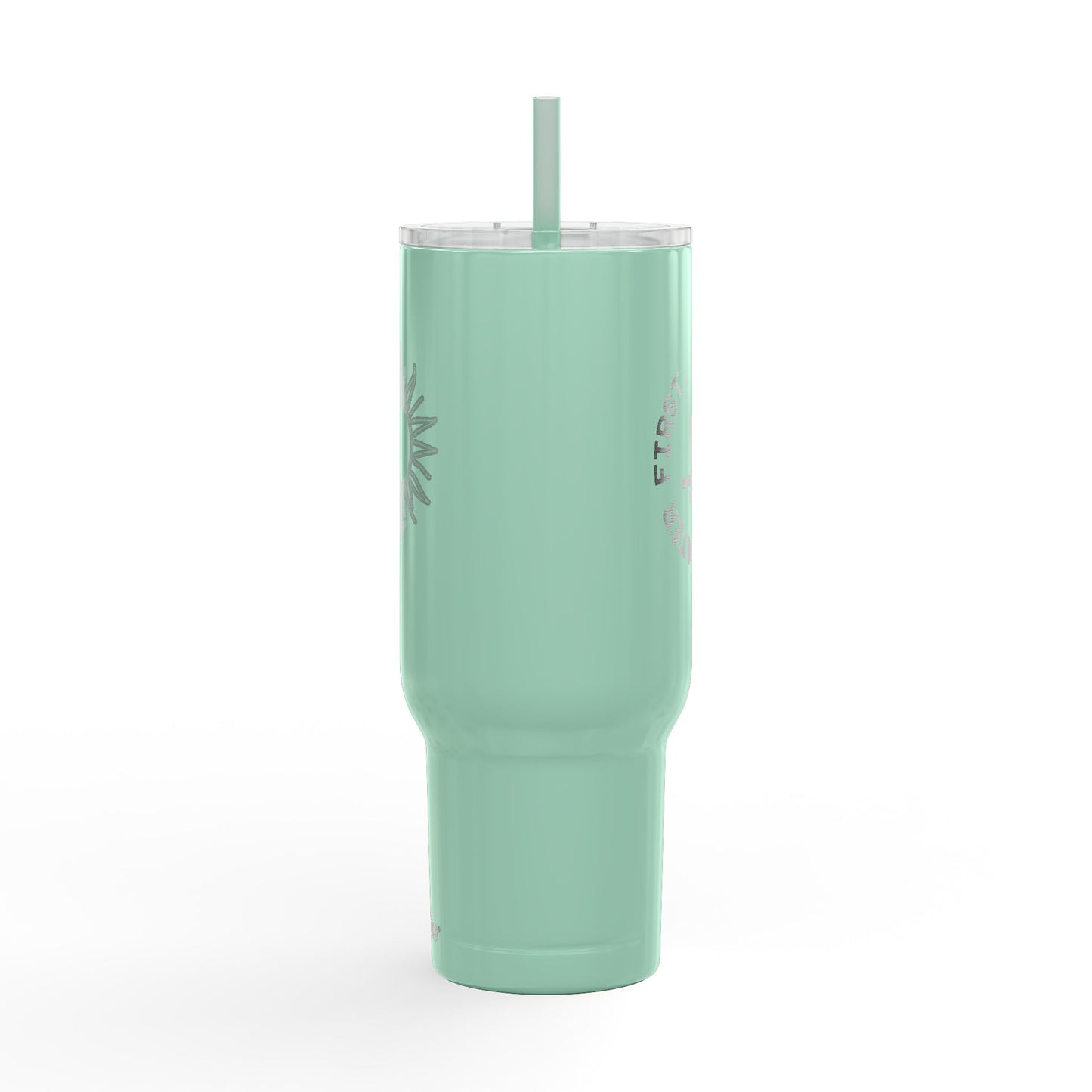 Engraved 40oz Insulated Tumbler with Lid - Perfect for On-the-Go Hydration