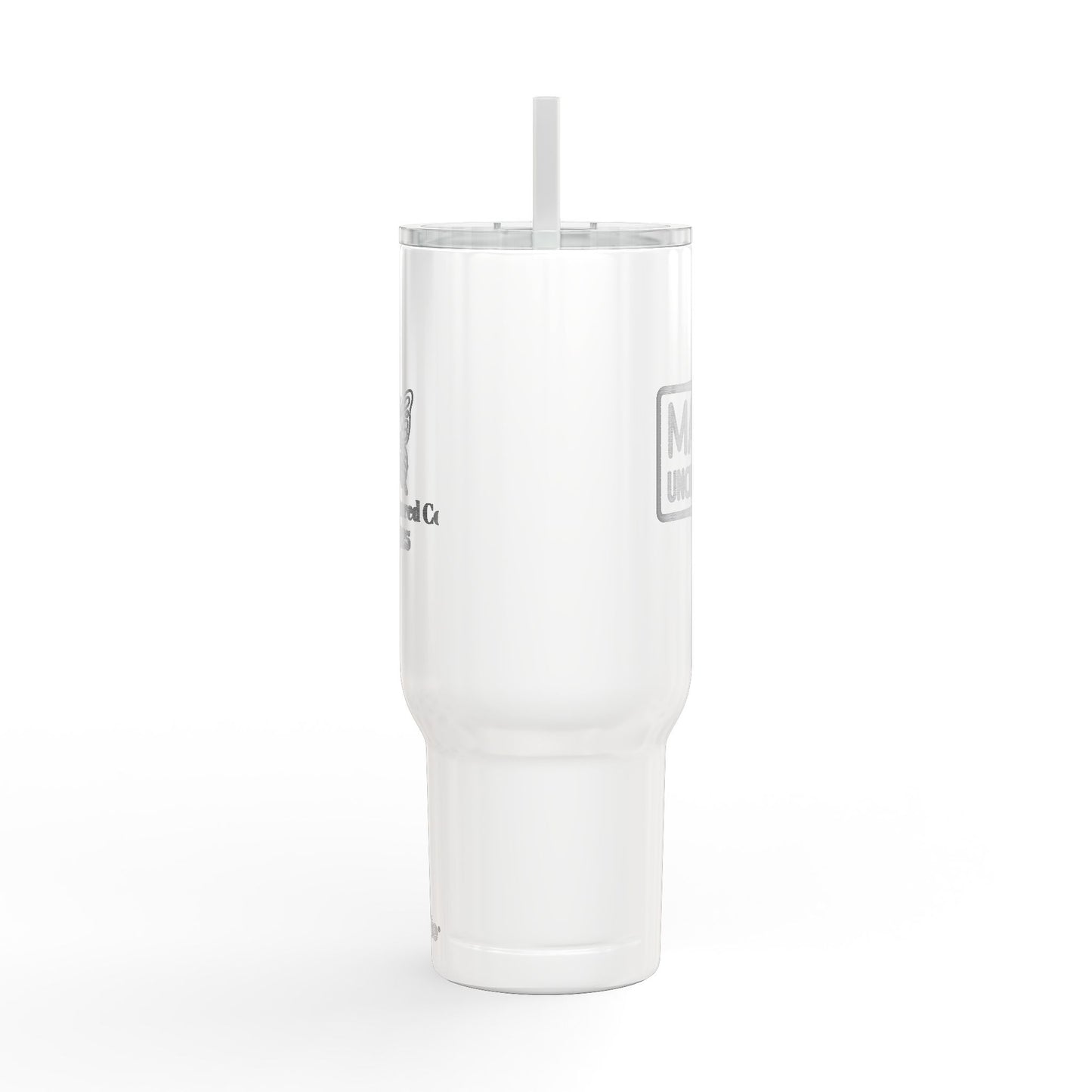Engraved 40oz Insulated Tumbler with Lid - Perfect for On-the-Go Hydration