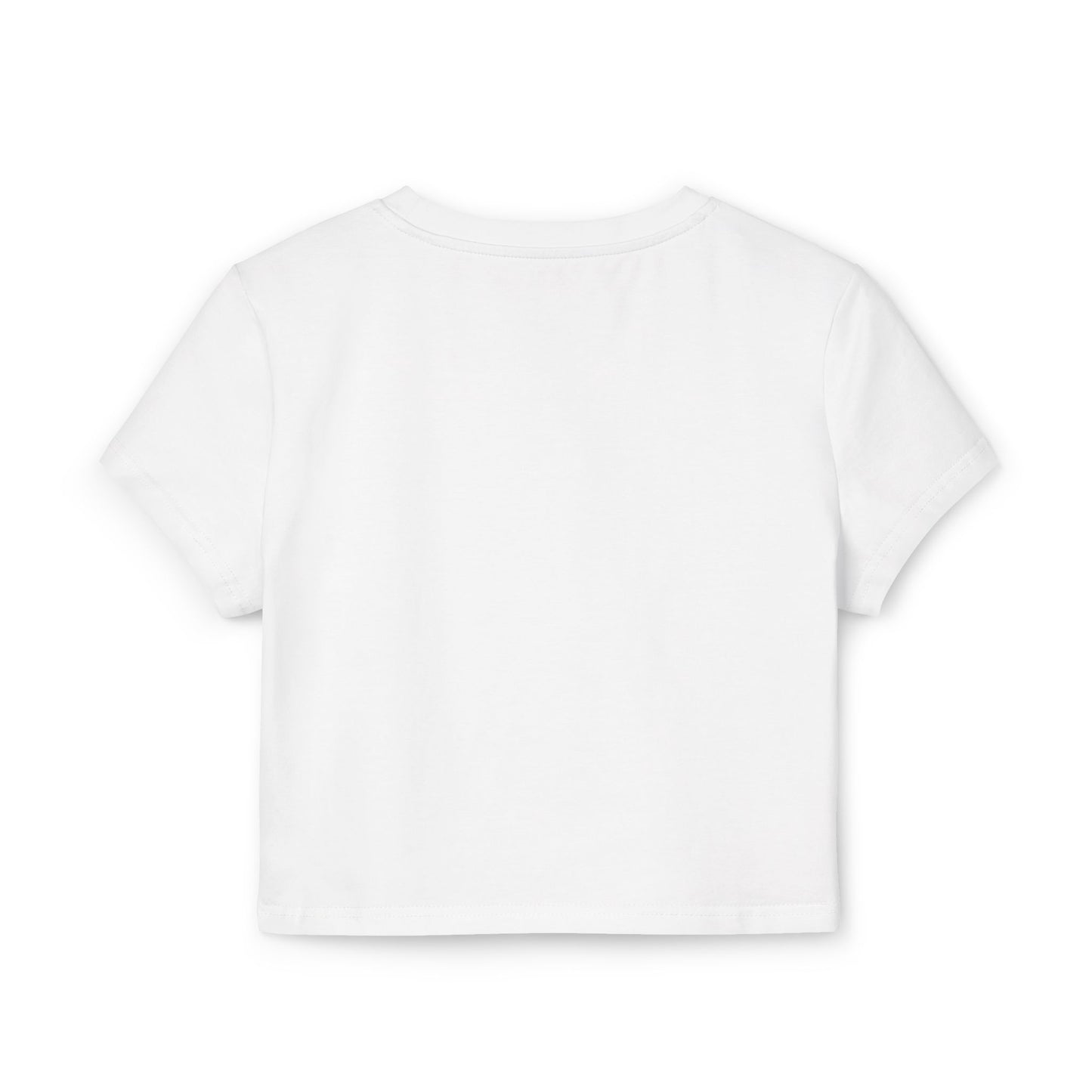 SLVT Graphic Women's Baby Tee, Casual Crop Top, Trendy T-Shirt, Gift for Her, Summer Fashion, Funny Apparel