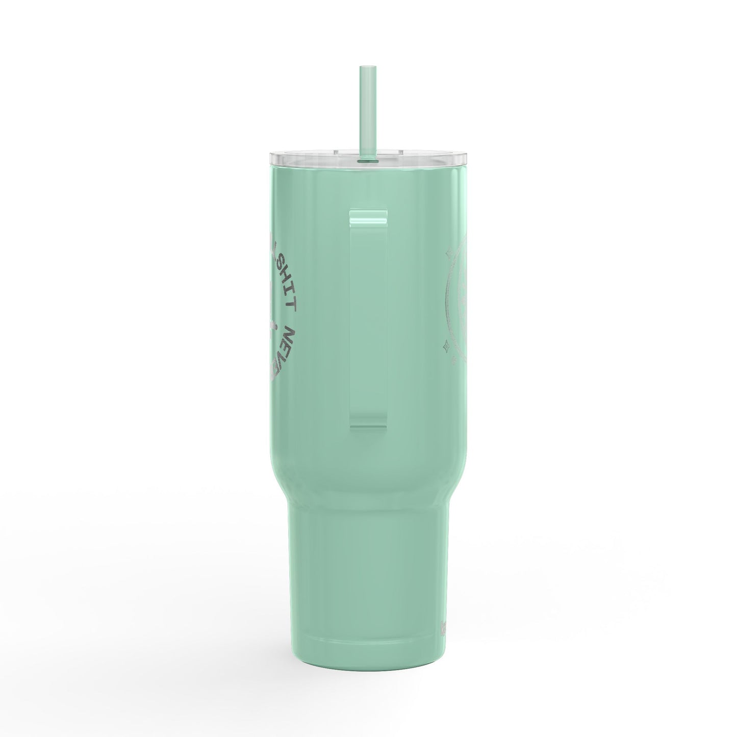 Engraved 40oz Insulated Tumbler with Lid - Perfect for On-the-Go Hydration