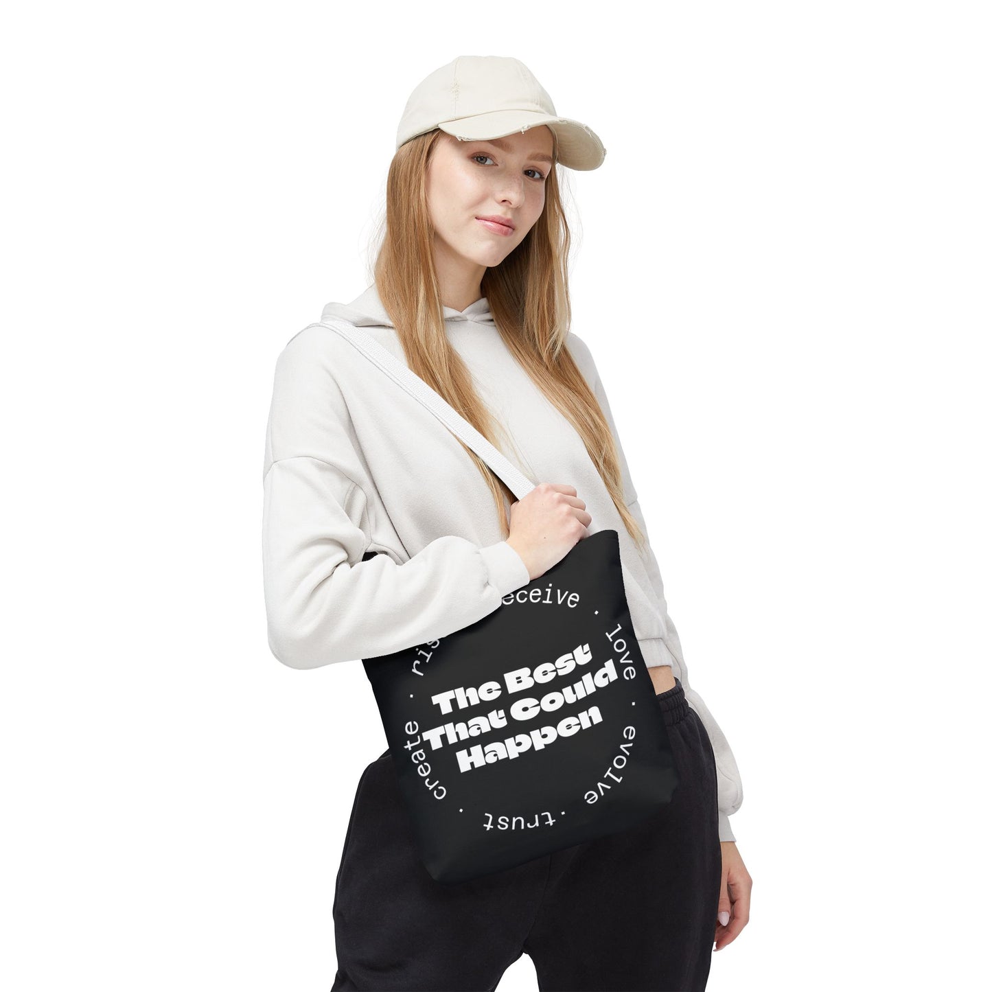 Best That Could Happen - Accent Color Tote Bag
