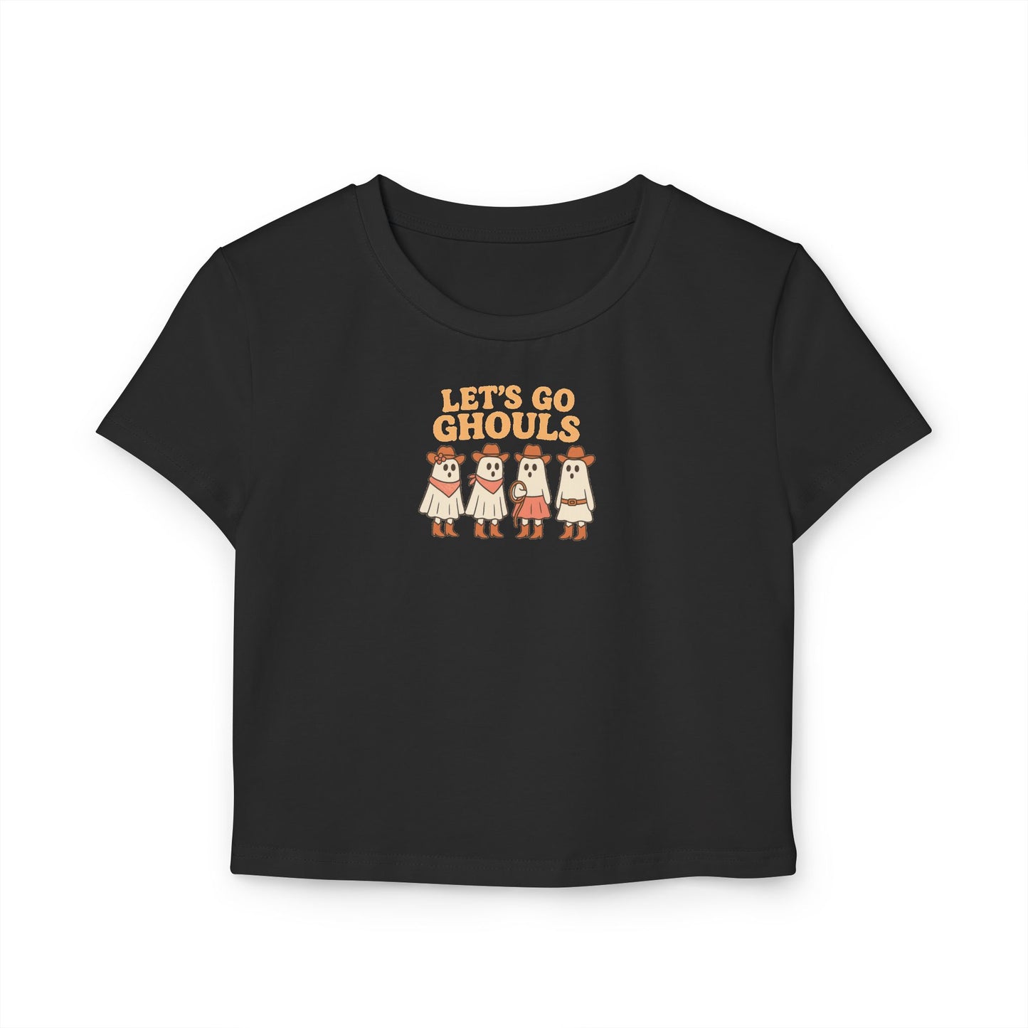 Let's Go Ghouls - Women's Baby Tee